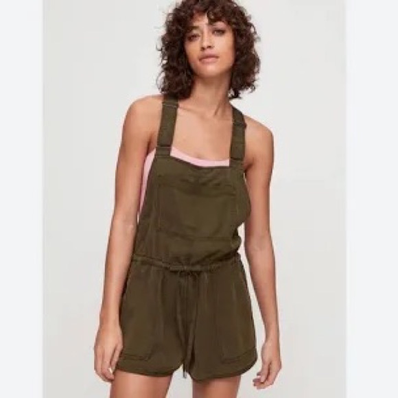 Wilfred Free Beatriz Romper- Olive - Picture 1 of 4